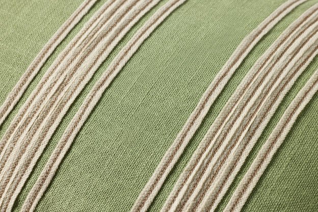 Chris Loves Julia x Loloi Verona Green 13'' x 21'' Pillow White Cliff Studio Throw Pillows