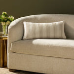 Chris Loves Julia x Loloi Verona Ivory 12'' x 27'' Pillow White Cliff Studio Throw Pillows