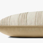 Chris Loves Julia x Loloi Verona Ivory 12'' x 27'' Pillow White Cliff Studio Throw Pillows