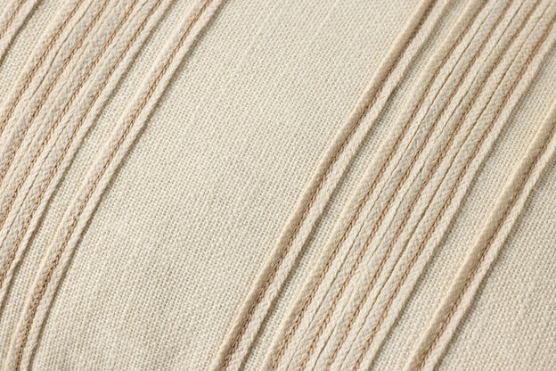 Chris Loves Julia x Loloi Verona Ivory 12'' x 27'' Pillow White Cliff Studio Throw Pillows