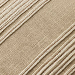 Chris Loves Julia x Loloi Verona Natural 22'' x 22'' Pillow White Cliff Studio Throw Pillows