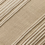 Chris Loves Julia x Loloi Verona Natural 22'' x 22'' Pillow White Cliff Studio Throw Pillows