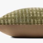 Chris Loves Julia x Loloi Vinnie Green 22'' x 22'' Pillow White Cliff Studio Throw Pillows