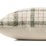 Chris Loves Julia x Loloi Walter Green / Ivory 18'' x 18'' Cover Only White Cliff Studio Pillow