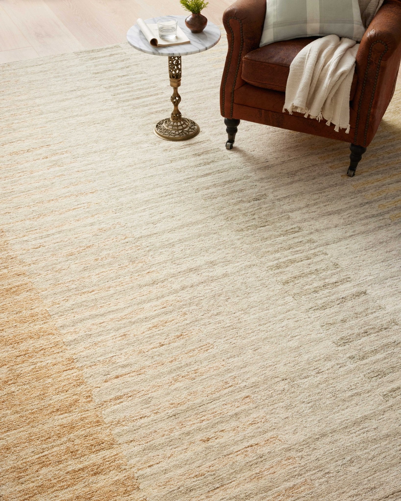 Chris Loves Julia x LoloiChris Dove / Santa Fe 11' - 6" x 15' Area Rug White Cliff Studio Area Rugs