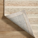 Chris Loves Julia x LoloiChris Ivory / Clay 11' - 6" x 15' Area Rug White Cliff Studio Area Rugs