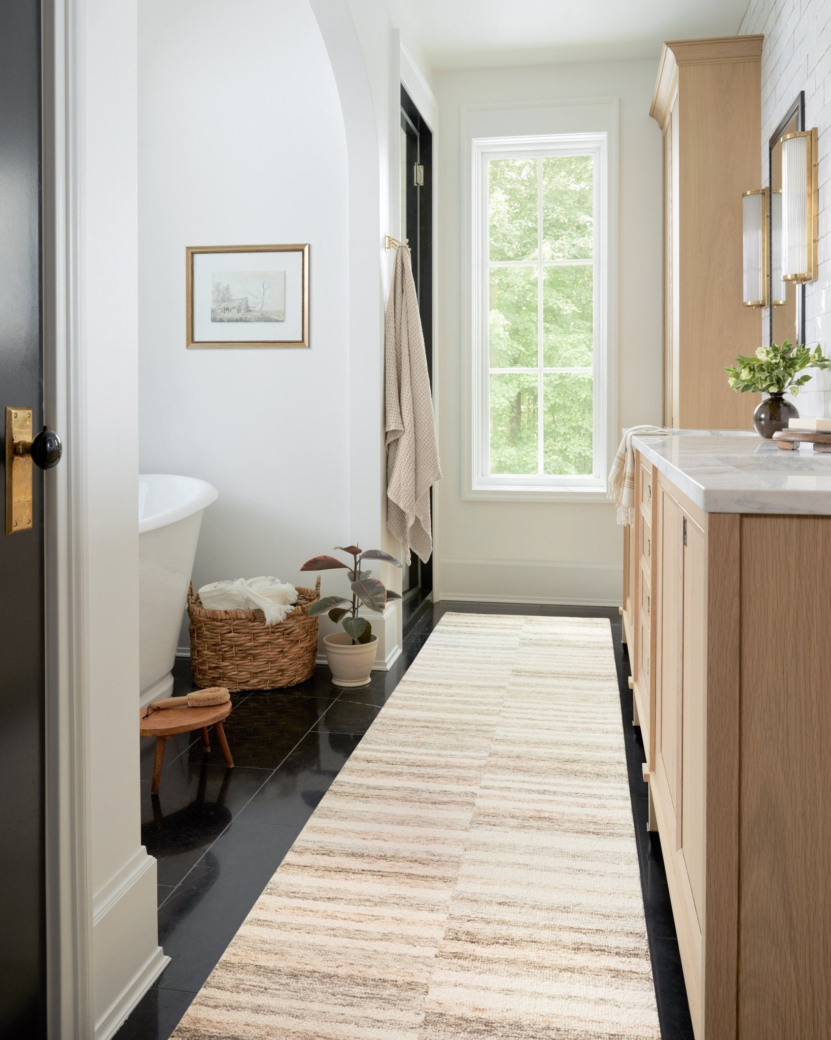 Chris Loves Julia x LoloiChris Ivory / Clay 11' - 6" x 15' Area Rug White Cliff Studio Area Rugs