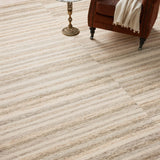 Chris Loves Julia x LoloiChris Ivory / Clay 11' - 6" x 15' Area Rug White Cliff Studio Area Rugs