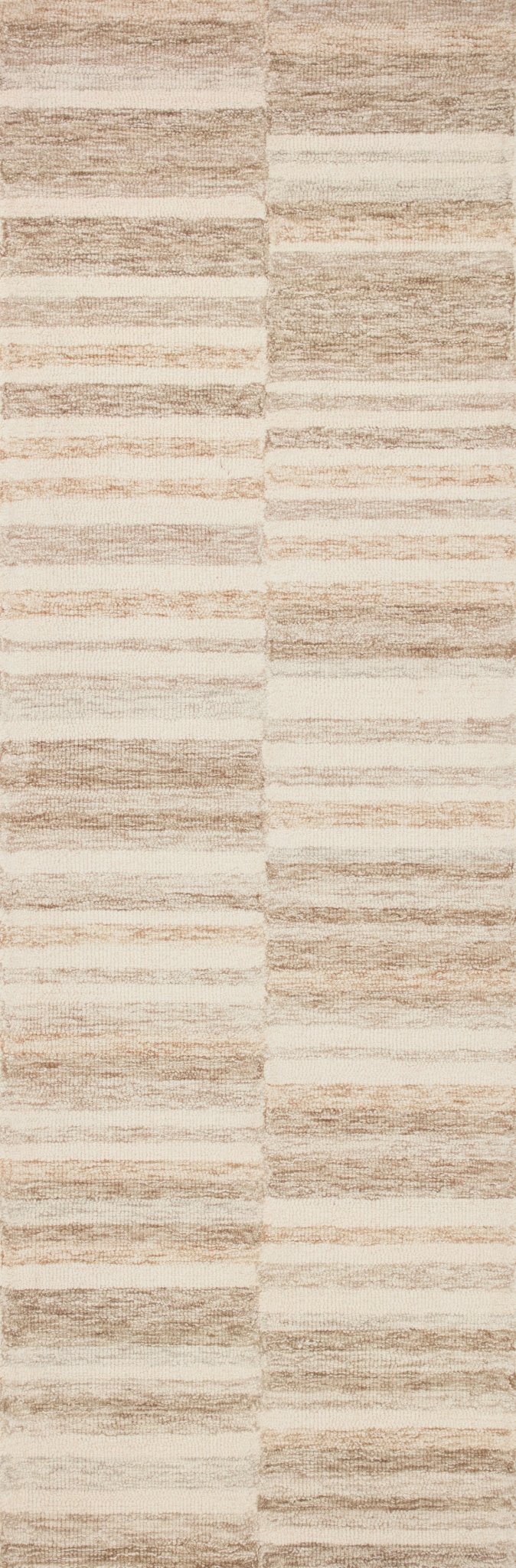 Chris Loves Julia x LoloiChris Ivory / Clay 11' - 6" x 15' Area Rug White Cliff Studio Area Rugs