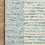Chris Loves Julia x LoloiChris Ivory / Denim 11' - 6" x 15' Area Rug White Cliff Studio Area Rugs