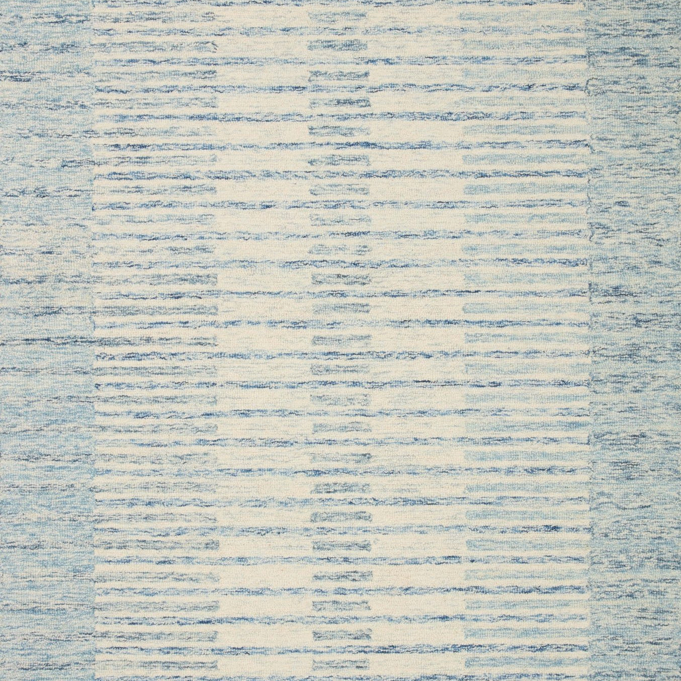 Chris Loves Julia x LoloiChris Ivory / Denim 11' - 6" x 15' Area Rug White Cliff Studio Area Rugs