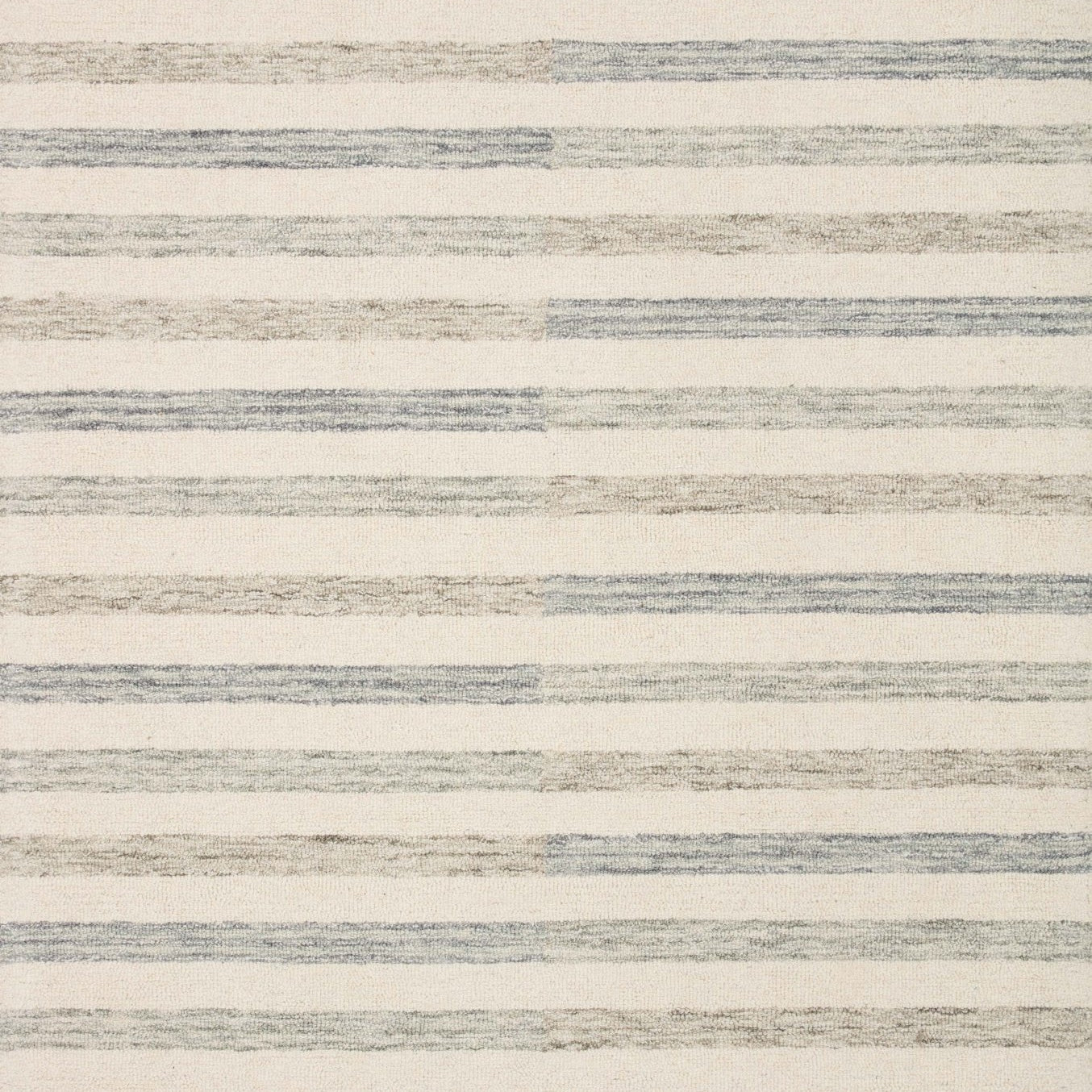 Chris Loves Julia x LoloiChris Ivory / Slate 11' - 6" x 15' Area Rug White Cliff Studio Area Rugs