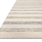 Chris Loves Julia x LoloiChris Ivory / Slate 11' - 6" x 15' Area Rug White Cliff Studio Area Rugs