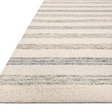 Chris Loves Julia x LoloiChris Ivory / Slate 11' - 6" x 15' Area Rug White Cliff Studio Area Rugs