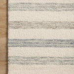 Chris Loves Julia x LoloiChris Ivory / Slate 11' - 6" x 15' Area Rug White Cliff Studio Area Rugs