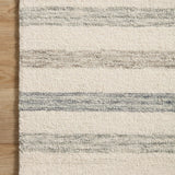 Chris Loves Julia x LoloiChris Ivory / Slate 11' - 6" x 15' Area Rug White Cliff Studio Area Rugs