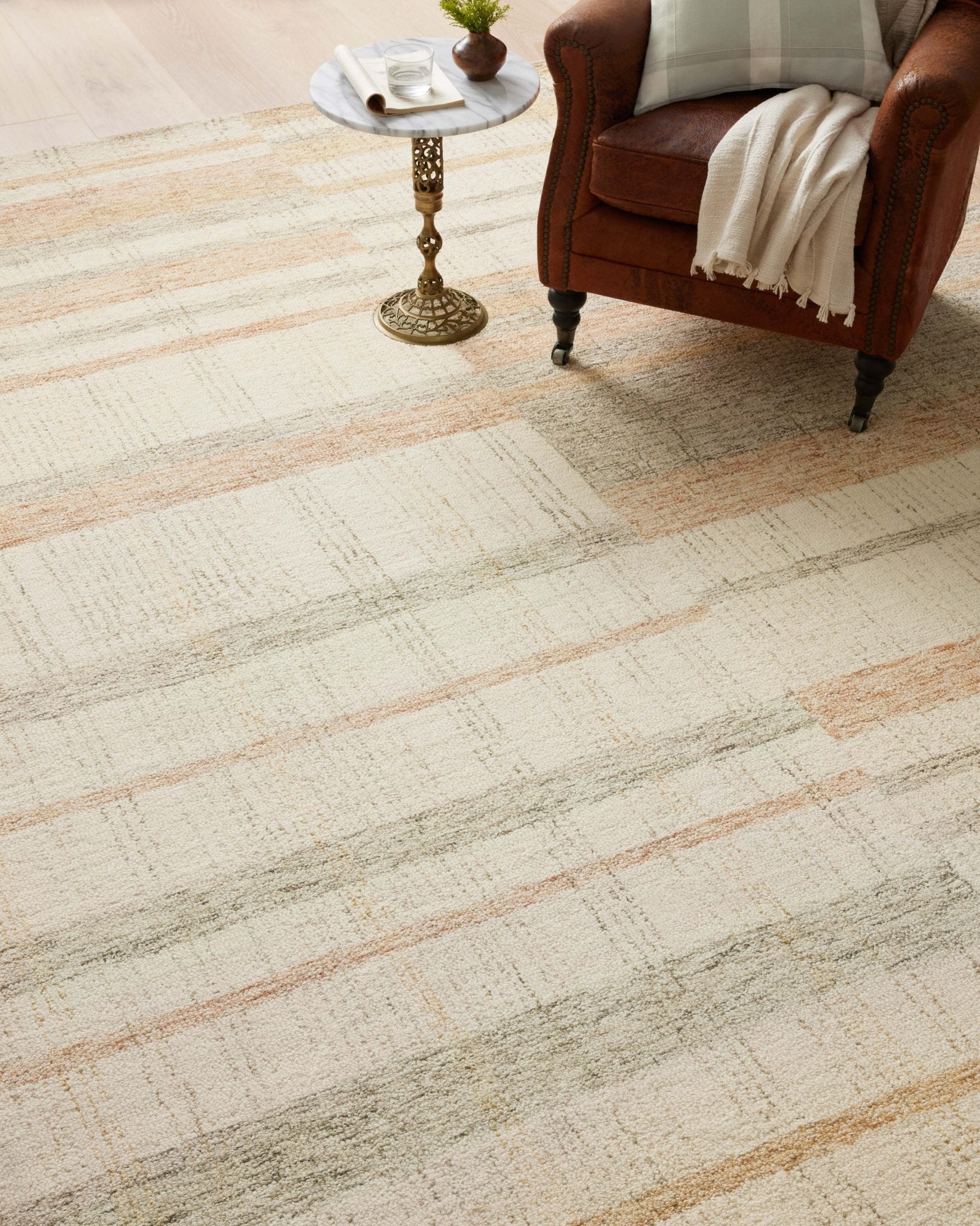 Chris Loves Julia x LoloiChris Natural / Multi 11' - 6" x 15' Area Rug White Cliff Studio Area Rugs
