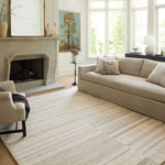 Chris Loves Julia x LoloiChris Natural / Sage 11' - 6" x 15' Area Rug White Cliff Studio Area Rugs