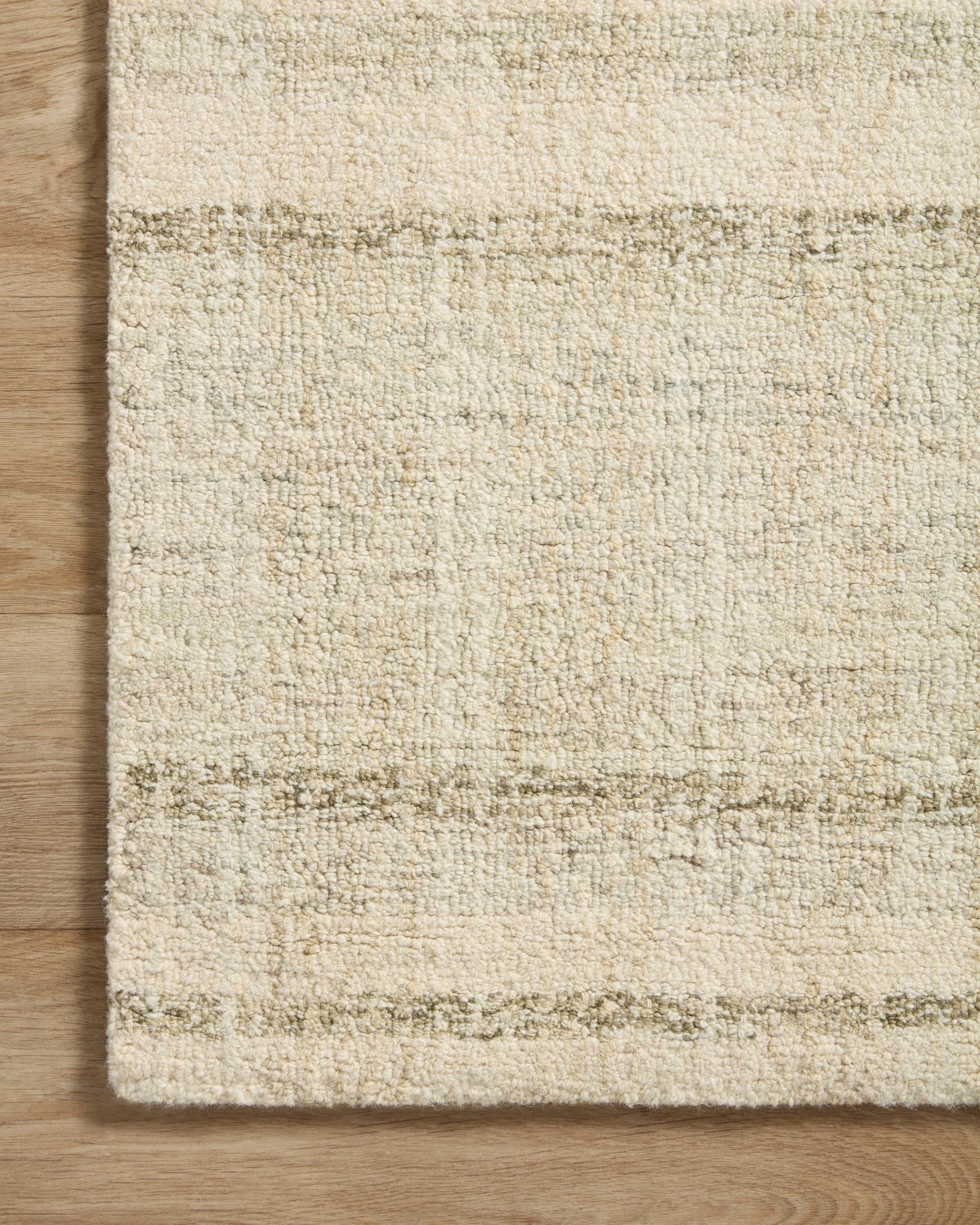 Chris Loves Julia x LoloiChris Natural / Sage 11' - 6" x 15' Area Rug White Cliff Studio Area Rugs
