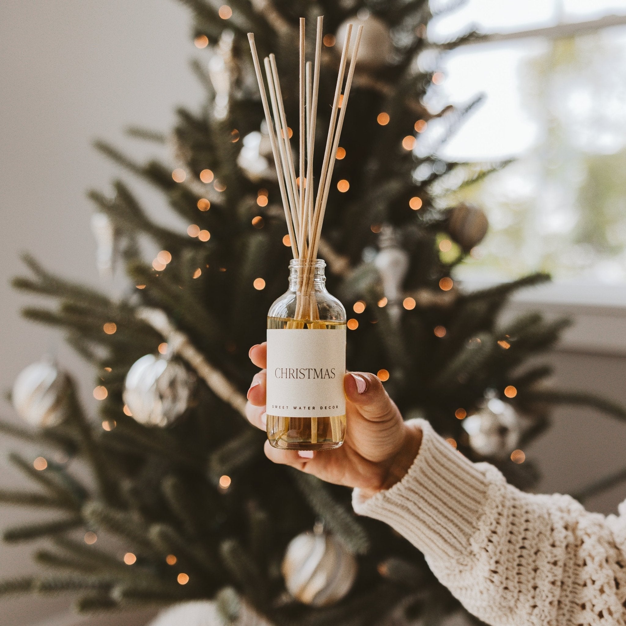 Christmas Clear Reed Diffuser White Cliff Studio Reed Diffusers