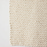 Chunky Ecru Hand - Loomed Mat