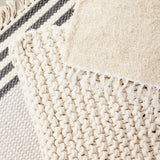 Chunky Ecru Hand - Loomed Mat