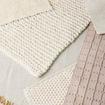Chunky Ecru Hand - Loomed Mat