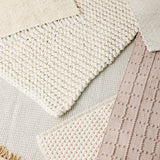 Chunky Ecru Hand - Loomed Mat