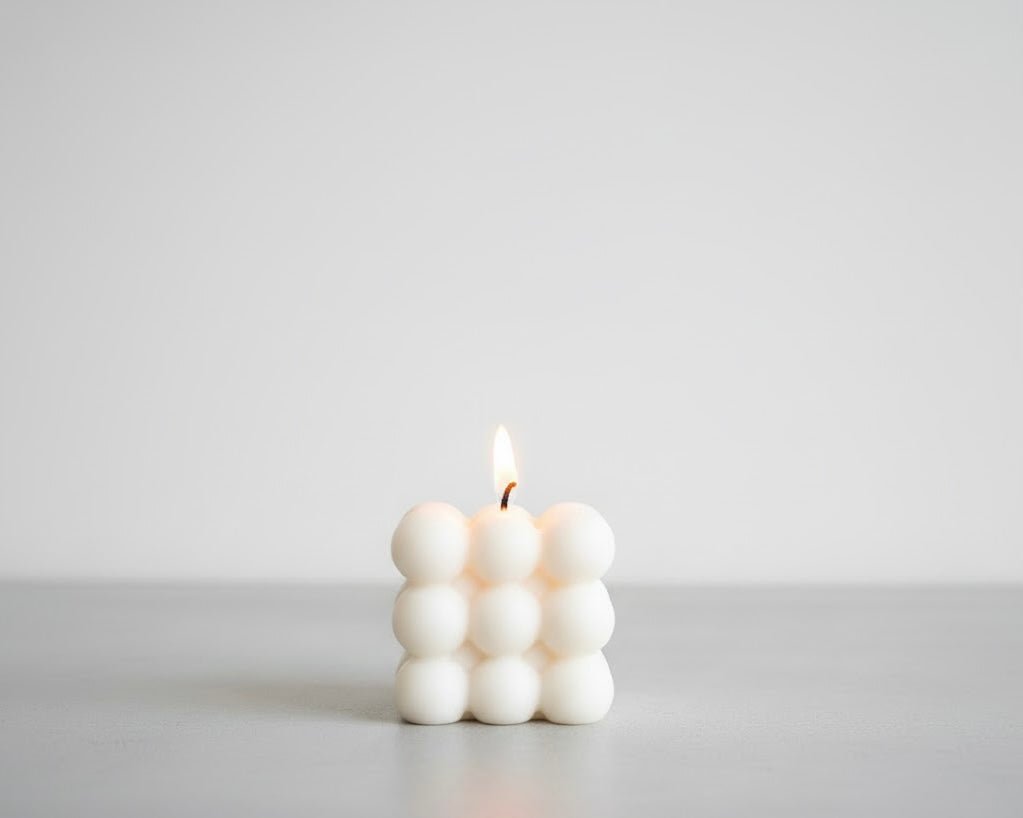 Classic Bubble White Cliff Studio Candles