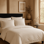 Classico Hemstitch Sham White Cliff Studio Sham