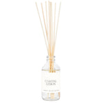 Coastal Lemon Clear Reed Diffuser White Cliff Studio Reed Diffusers