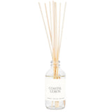 Coastal Lemon Clear Reed Diffuser White Cliff Studio Reed Diffusers