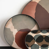 Combined Dots Tray White Cliff Studio Decorative Trays