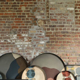 Combined Dots tray - glass - Pinot - round - XL White Cliff Studio Trays