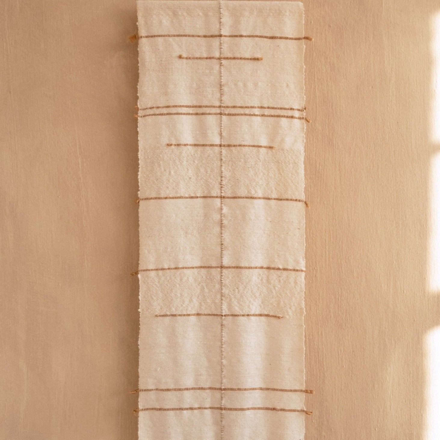 Compass Handwoven Cotton Wall Hanging