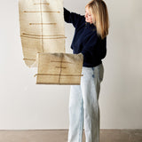 Compass Handwoven Cotton Wall Hanging