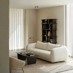 Contour sofa - Chalk fabric - 3 seater White Cliff Studio Sofa