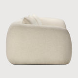 Contour sofa - Chalk fabric - 3 seater White Cliff Studio Sofa