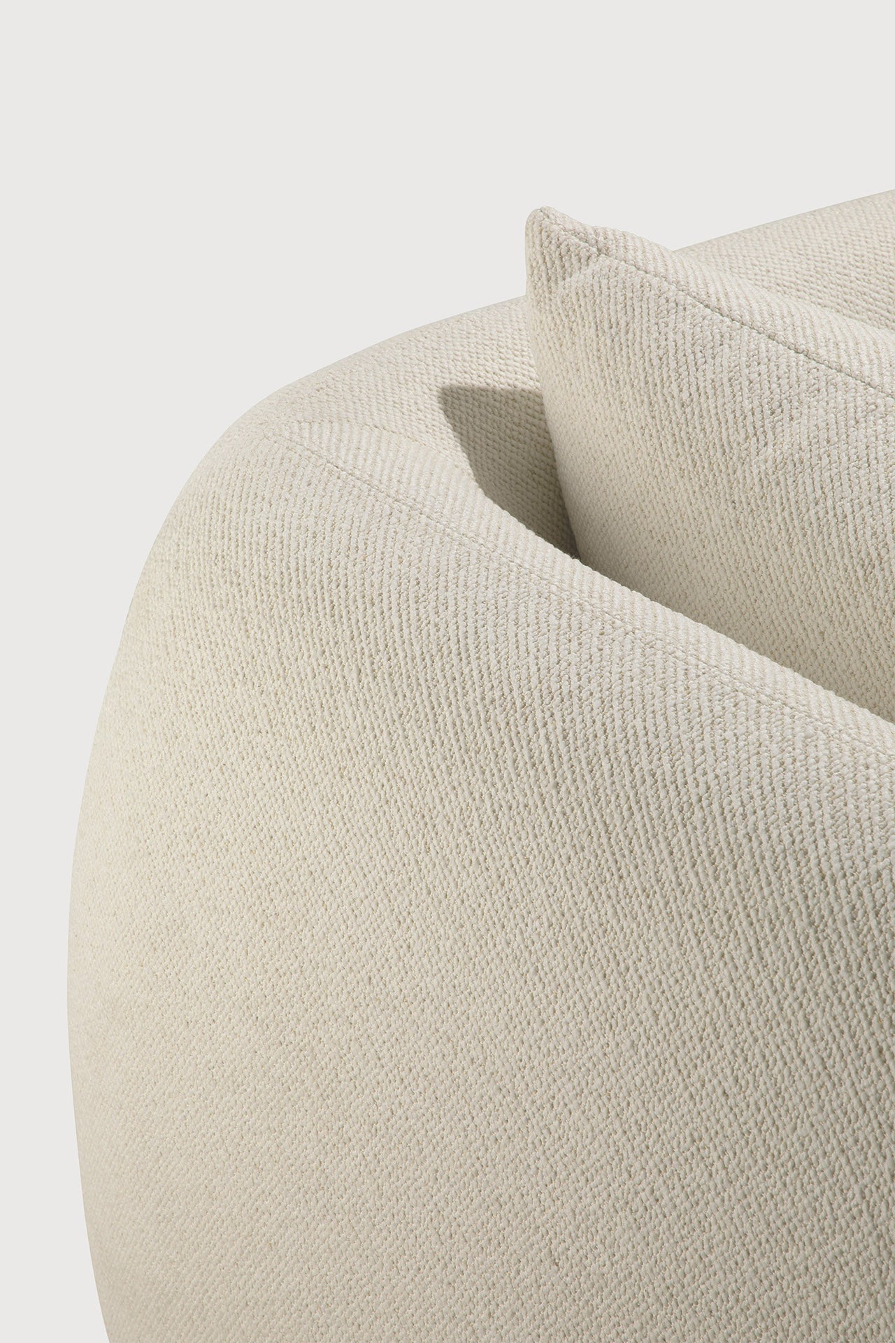 Contour sofa - Chalk fabric - 3 seater White Cliff Studio Sofa