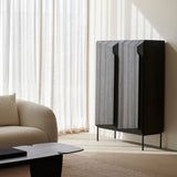 Contour sofa - Chalk fabric - 3 seater White Cliff Studio Sofa