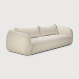 Contour sofa - Chalk fabric - 3 seater White Cliff Studio Sofa