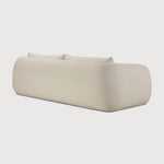 Contour sofa - Chalk fabric - 3 seater White Cliff Studio Sofa