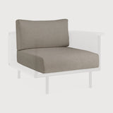 Corbey outdoor lounge chair cushion set - Silt fabric White Cliff Studio Outdoor Lounge Chair