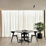 Corto dining table - oak - round White Cliff Studio Dining Table