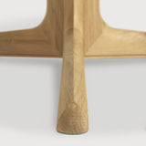 Corto dining table - oak - round White Cliff Studio Dining Table