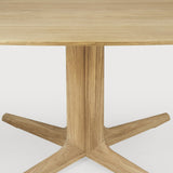 Corto dining table - oak - square White Cliff Studio Dining Table