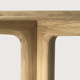 Corto dining table - oak - square White Cliff Studio Dining Table