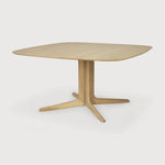 Corto dining table - oak - square White Cliff Studio Dining Table