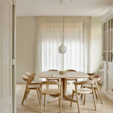 Corto dining table - oak - square White Cliff Studio Dining Table