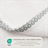 Cotton Border-Stitched 6-Piece Towel Set - Valery Collection White Cliff Studio Towels